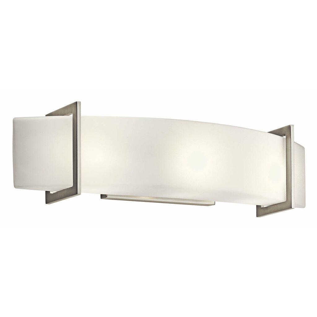 Kichler 45220NI Fixture This 24 inch linear light fixture from the