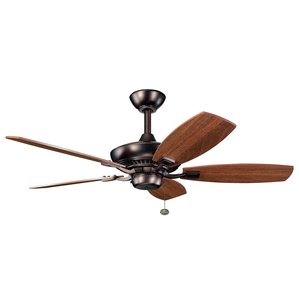 Kichler 300107OBB With an Oil Brushed Bronze finish this fan is a