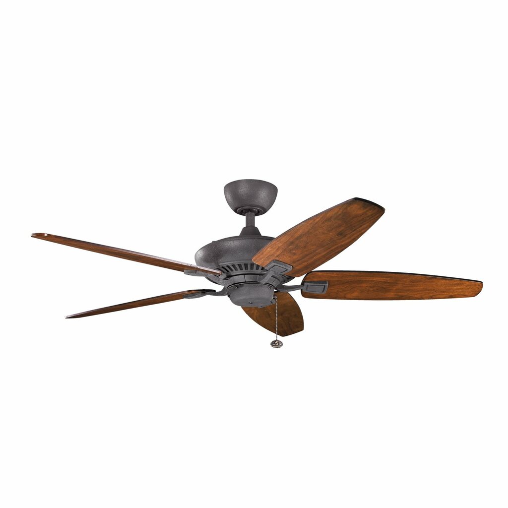 Kichler 300117DBK With a Distressed Black finish this fan is wonderful