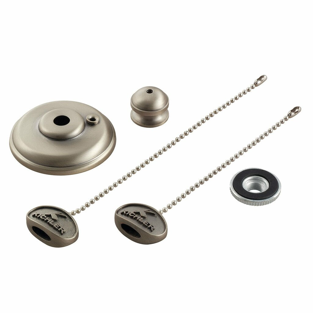 Kichler 337006NI Finial kit for general use with Select Ceiling Fans