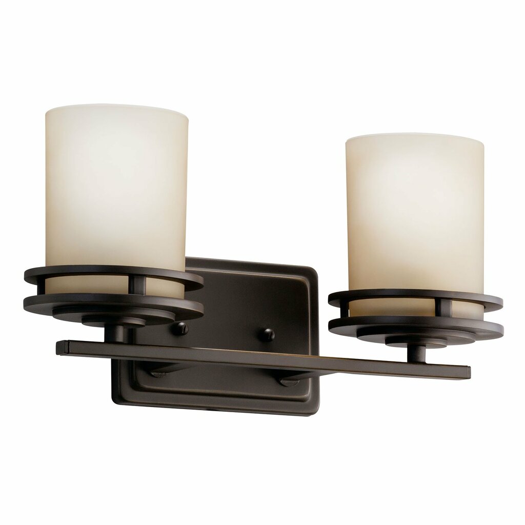 Kichler 5077OZ Fixture The Hendrik(TM) 14.5in. 2 light vanity features