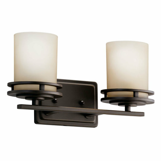 Kichler 5077OZ Fixture The Hendrik(TM) 14.5in. 2 light vanity features