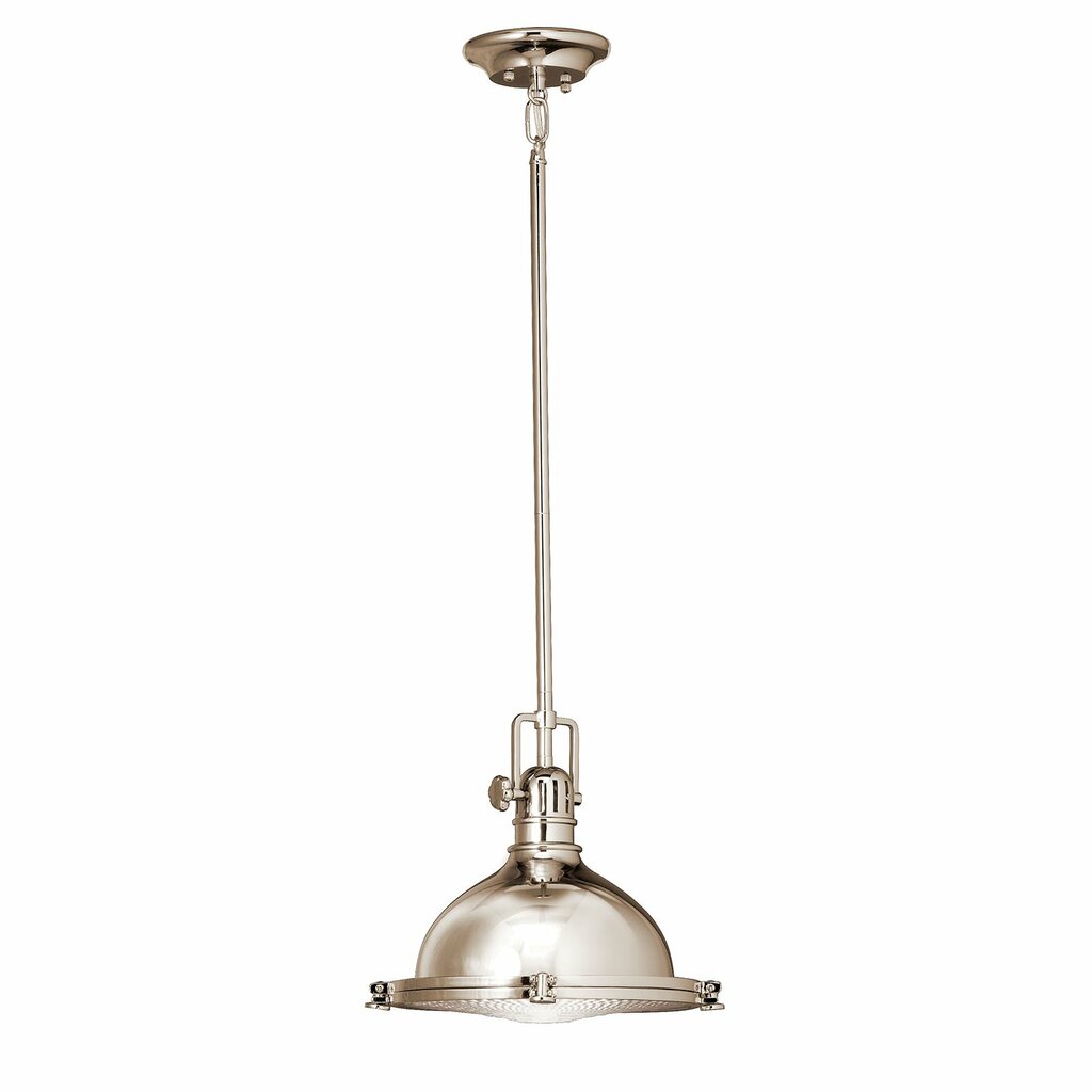 Kichler 2665PN Fixture The Hatteras Bay(TM) 11in. 1 light pendant