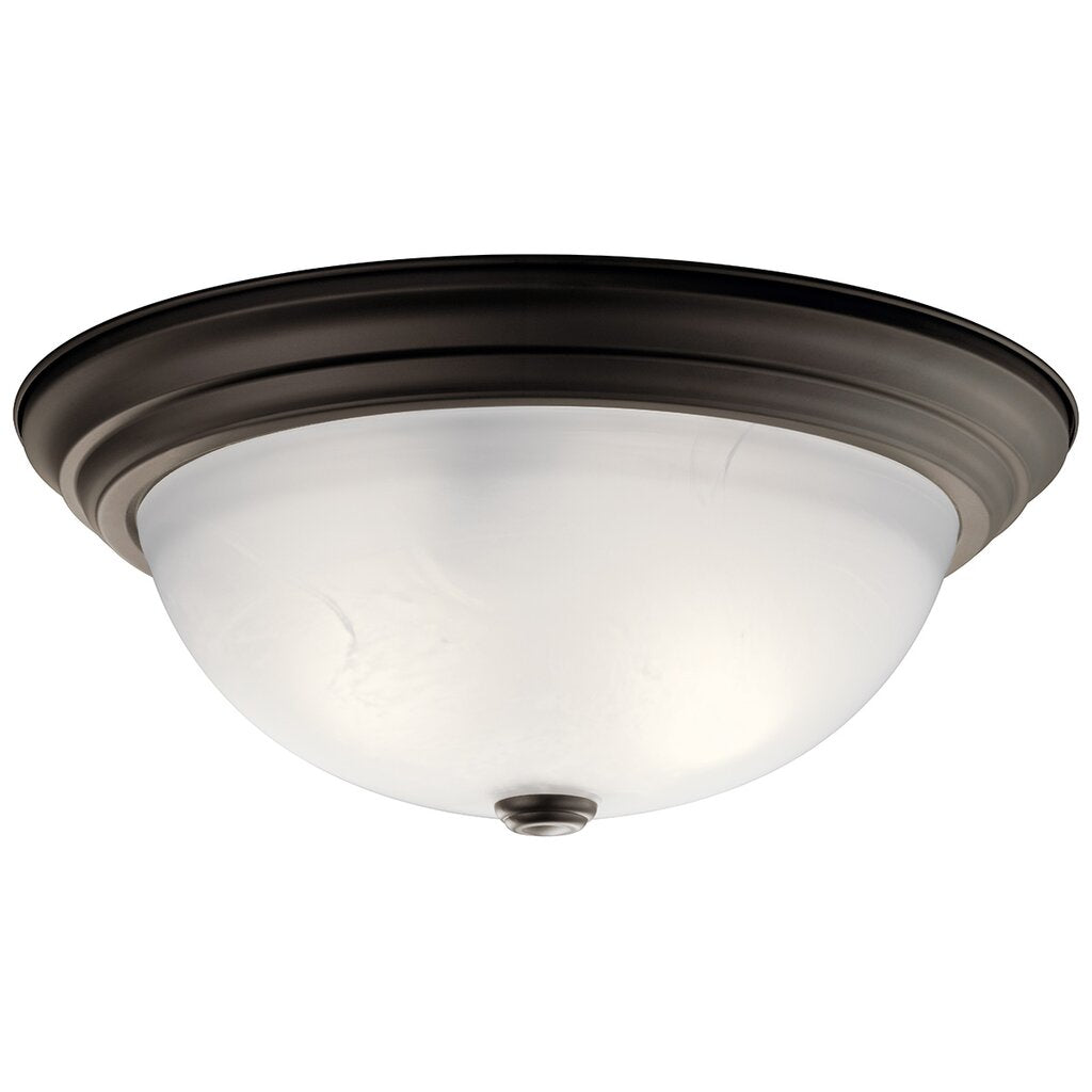 Kichler 8116OZ Fixture The current and pleasing lines of this flush