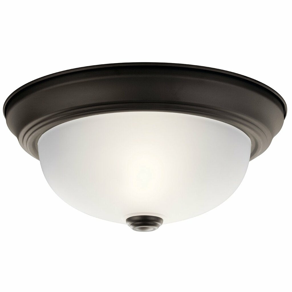 Kichler 8111OZ Fixture The current and pleasing lines of this flush