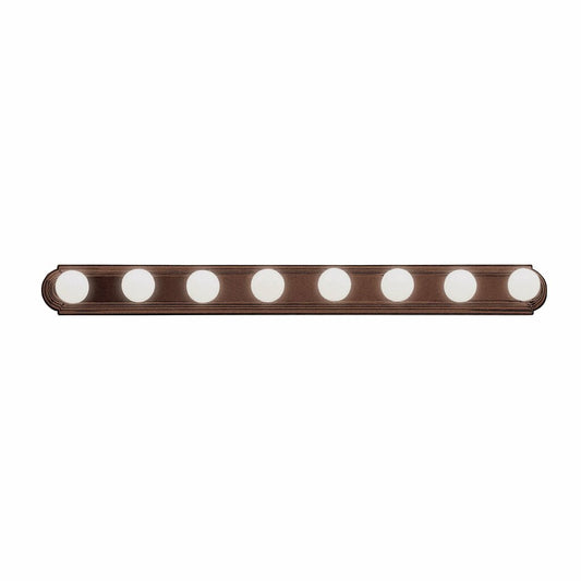Kichler 5019TZ Fixture The sleek design of this 8 light bath bar means