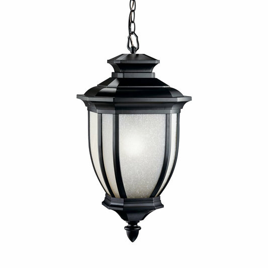 Kichler 9843BK Fixture The 15.25 inch 3 Light Flush Mount in Black