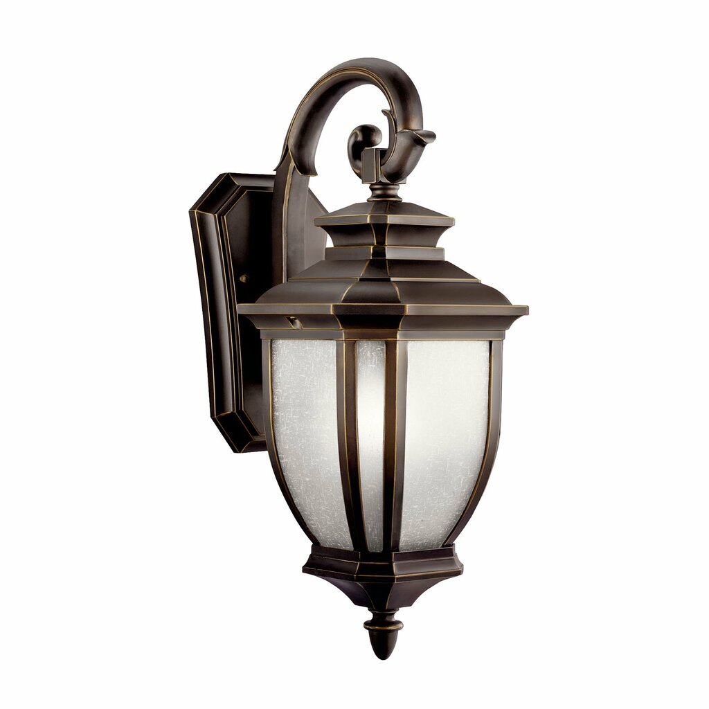 Kichler 9040RZ Fixture With an unmistakable British influence this 1