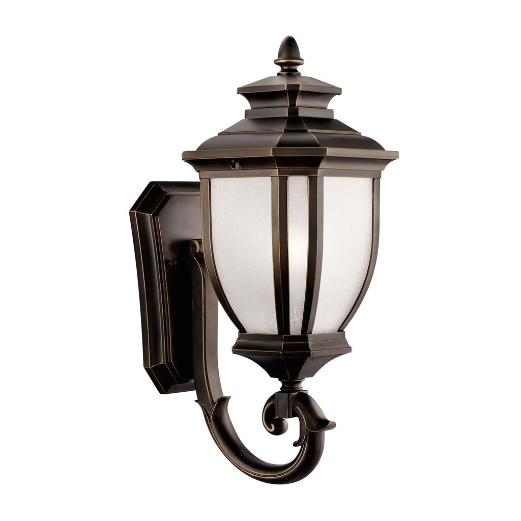Kichler 9041RZ Fixture With an unmistakable British influence this 1
