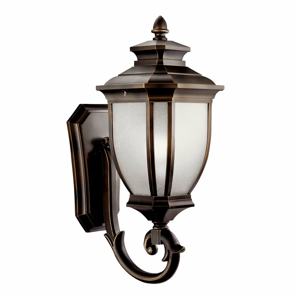 Kichler 9042RZ Fixture With an unmistakable British influence this 1