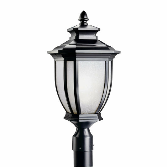 Kichler 9938BK Fixture The 15.25 inch 3 Light Flush Mount in Black