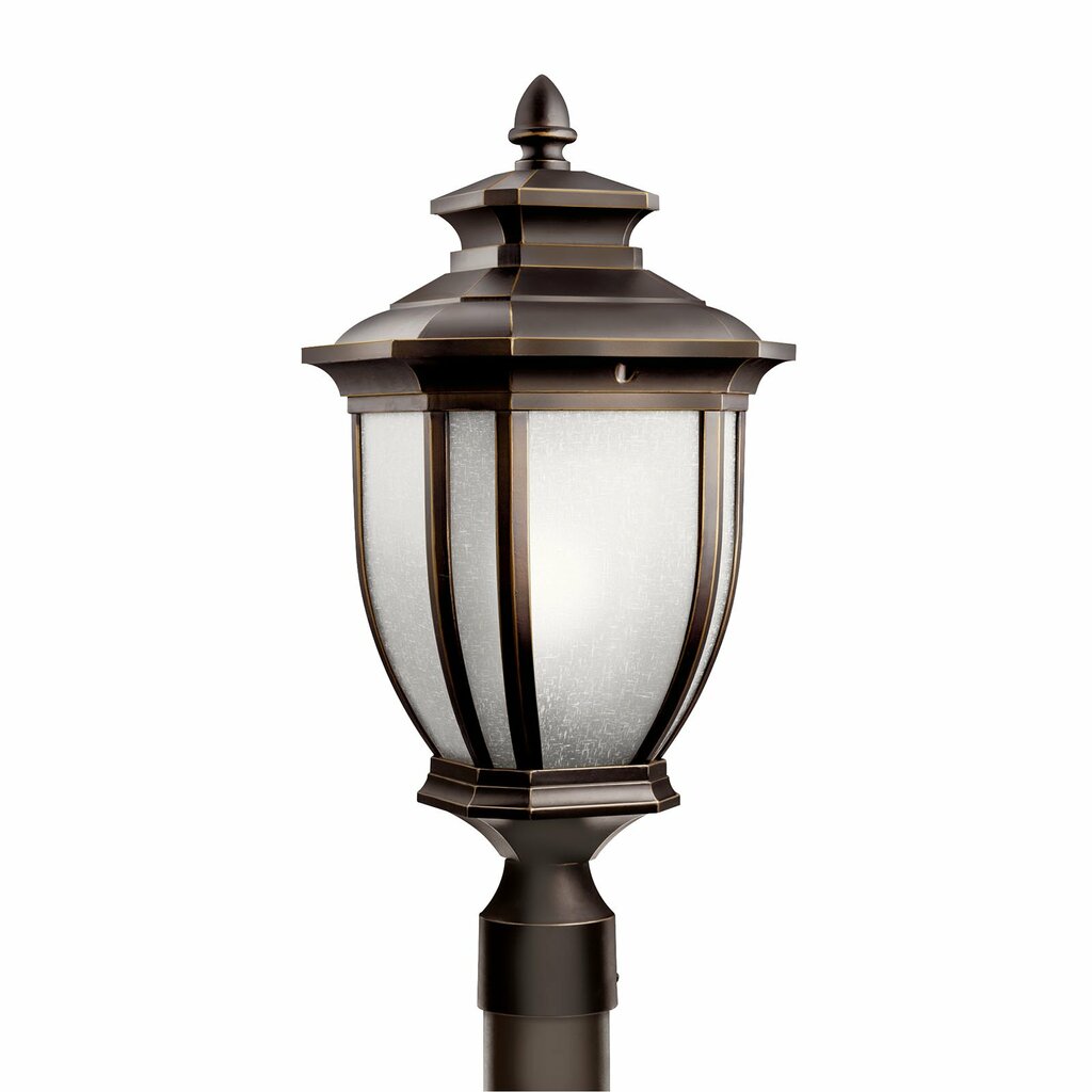 Kichler 9938RZ Fixture The 15.25 inch 3 Light Flush Mount in Black