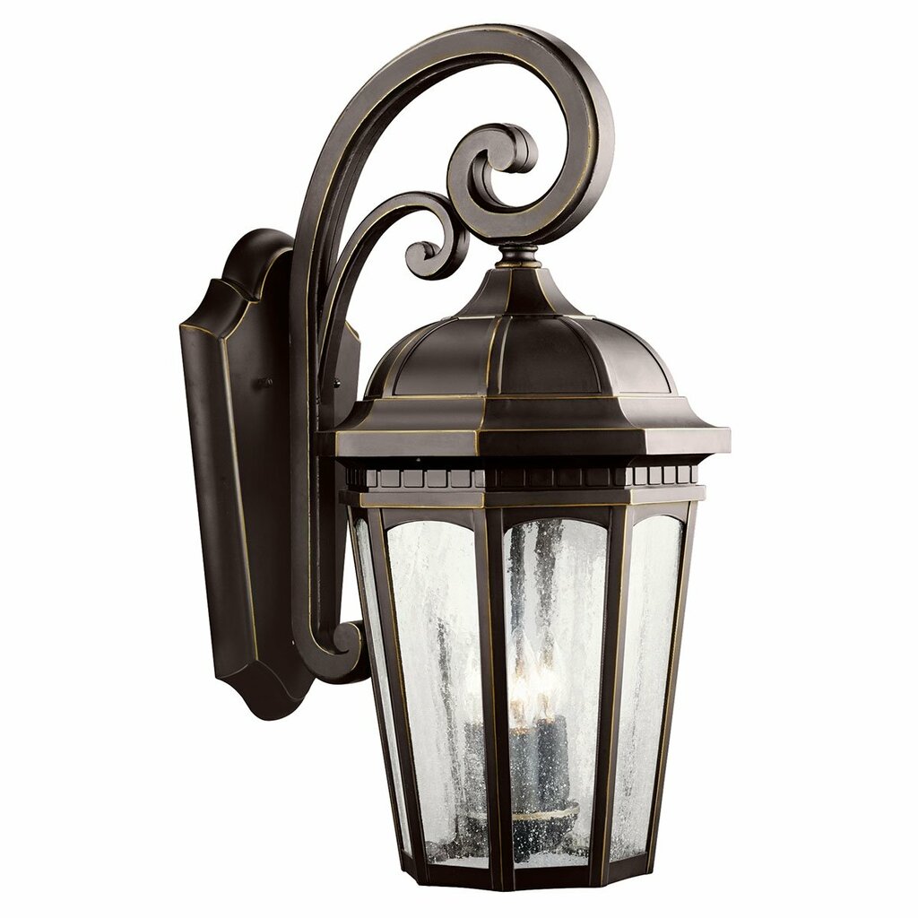 Kichler 9034RZ Fixture Uncluttered and traditional this attractive