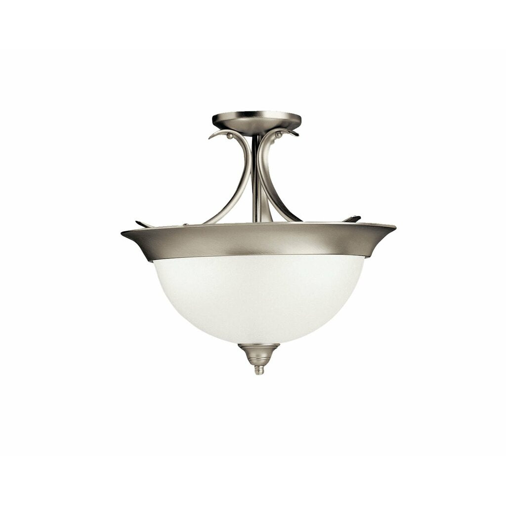 Kichler 3623NI Fixture The Dover(TM) Collection takes classic design