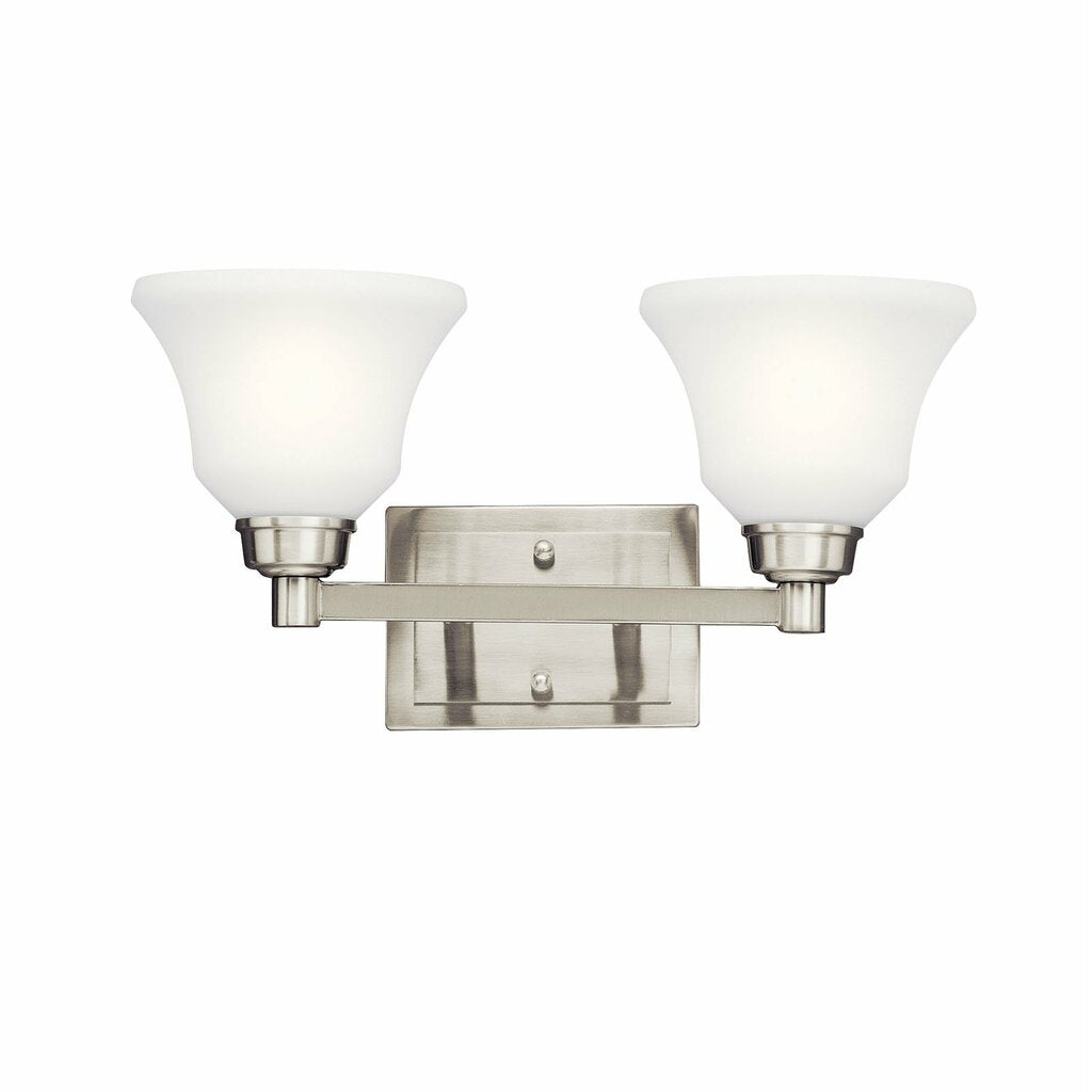 Kichler 5389NI Fixture With clean flowing lines that embrace simple