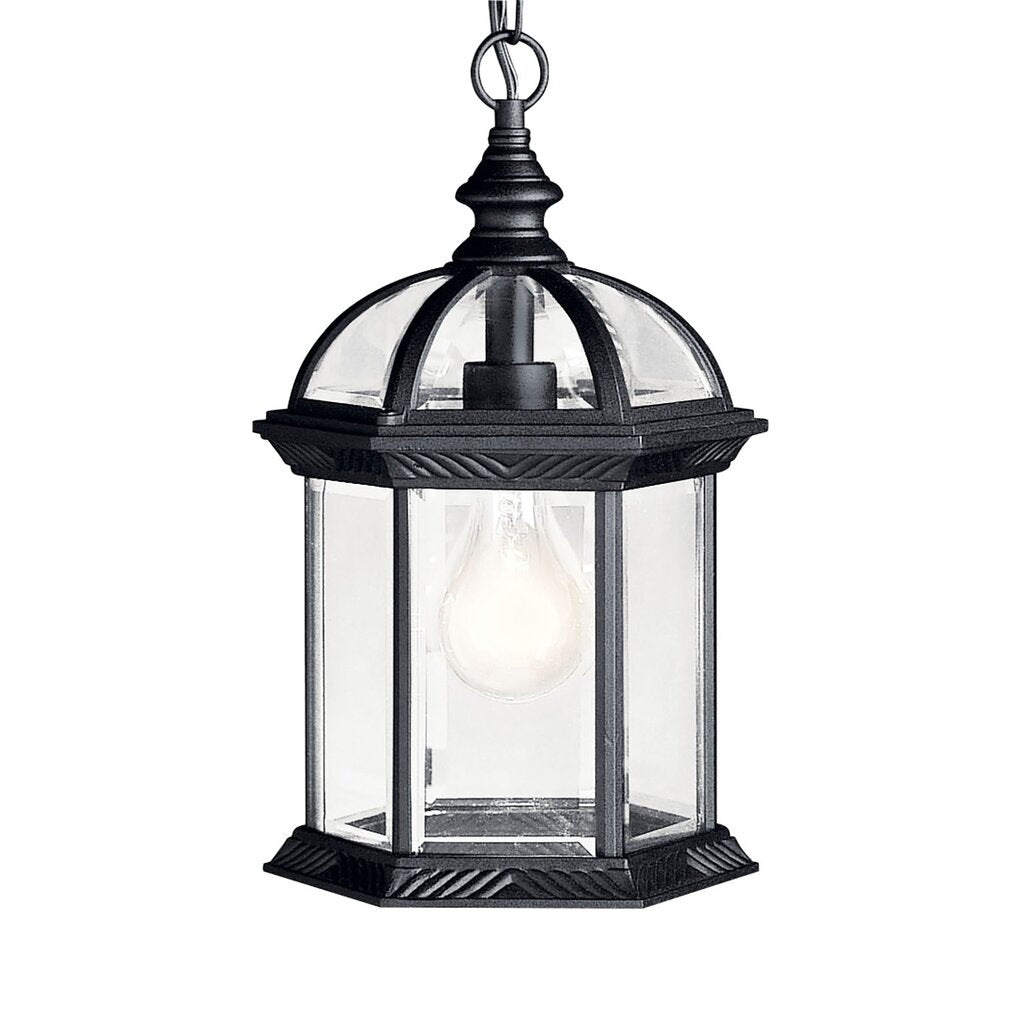 Kichler 9835BK Fixture The 15.25 inch 3 Light Flush Mount in Black