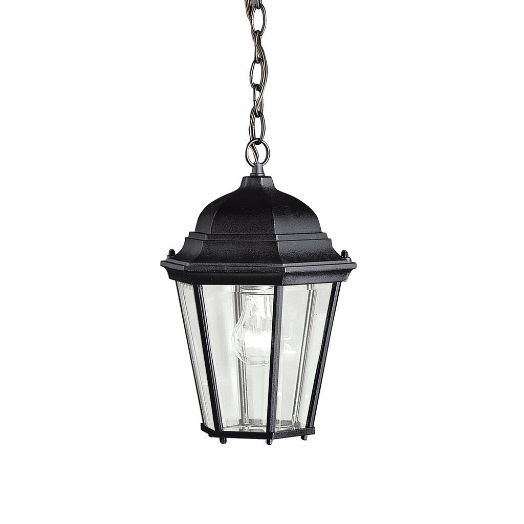 Kichler 9805BK Fixture The 15.25 inch 3 Light Flush Mount in Black
