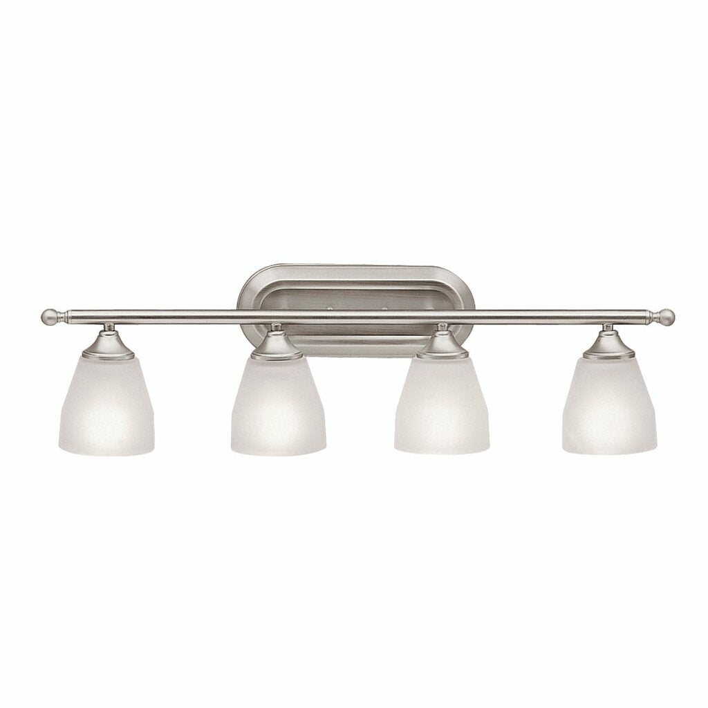 Kichler 5449NI Fixture Linear and futuristic in its design the