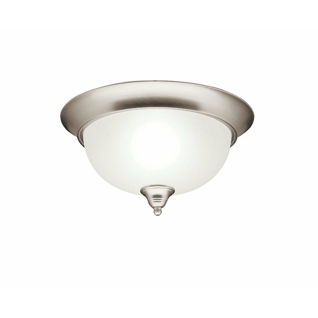 Kichler 8064NI Fixture Utilizing the timeless Brushed Nickel finish