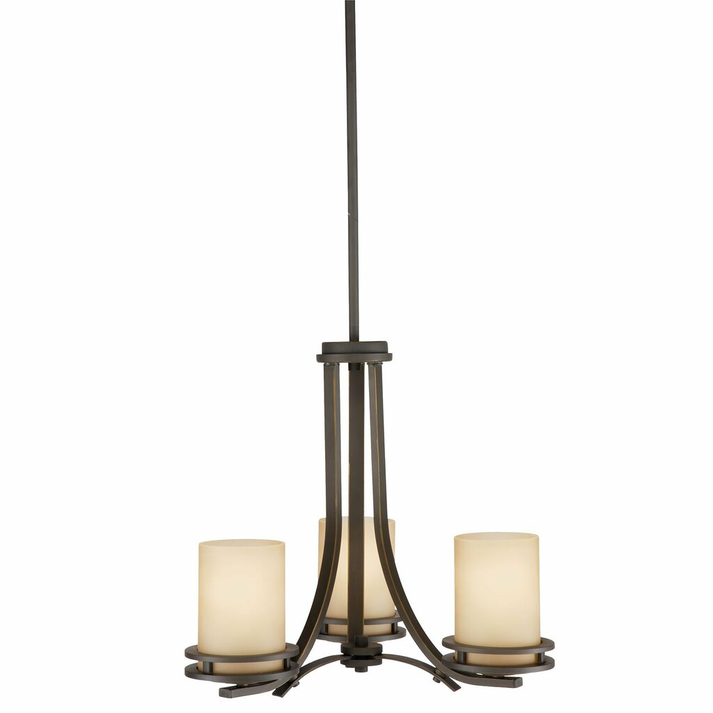 Kichler 1671OZ Fixture The Hendrik(TM) 16.75in. 3 light chandelier