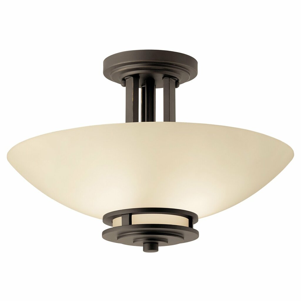 Kichler 3674OZ Fixture The Hendrik(TM) 15in. 2 light semi flush