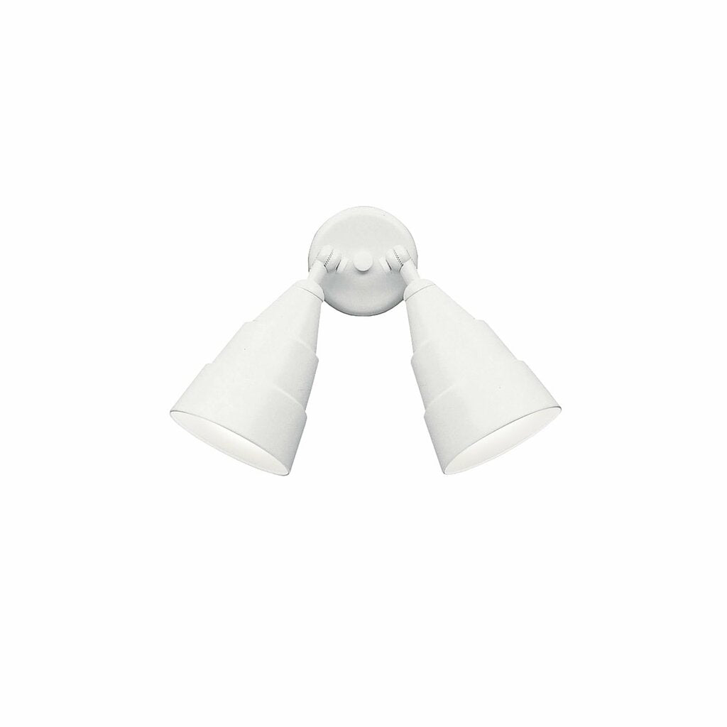 Kichler 6052WH Fixture This 2 light spotlight features our White