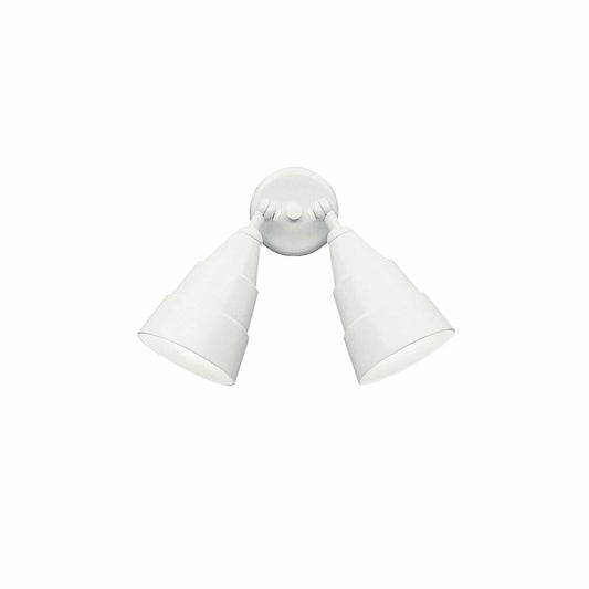 Kichler 6052WH Fixture This 2 light spotlight features our White
