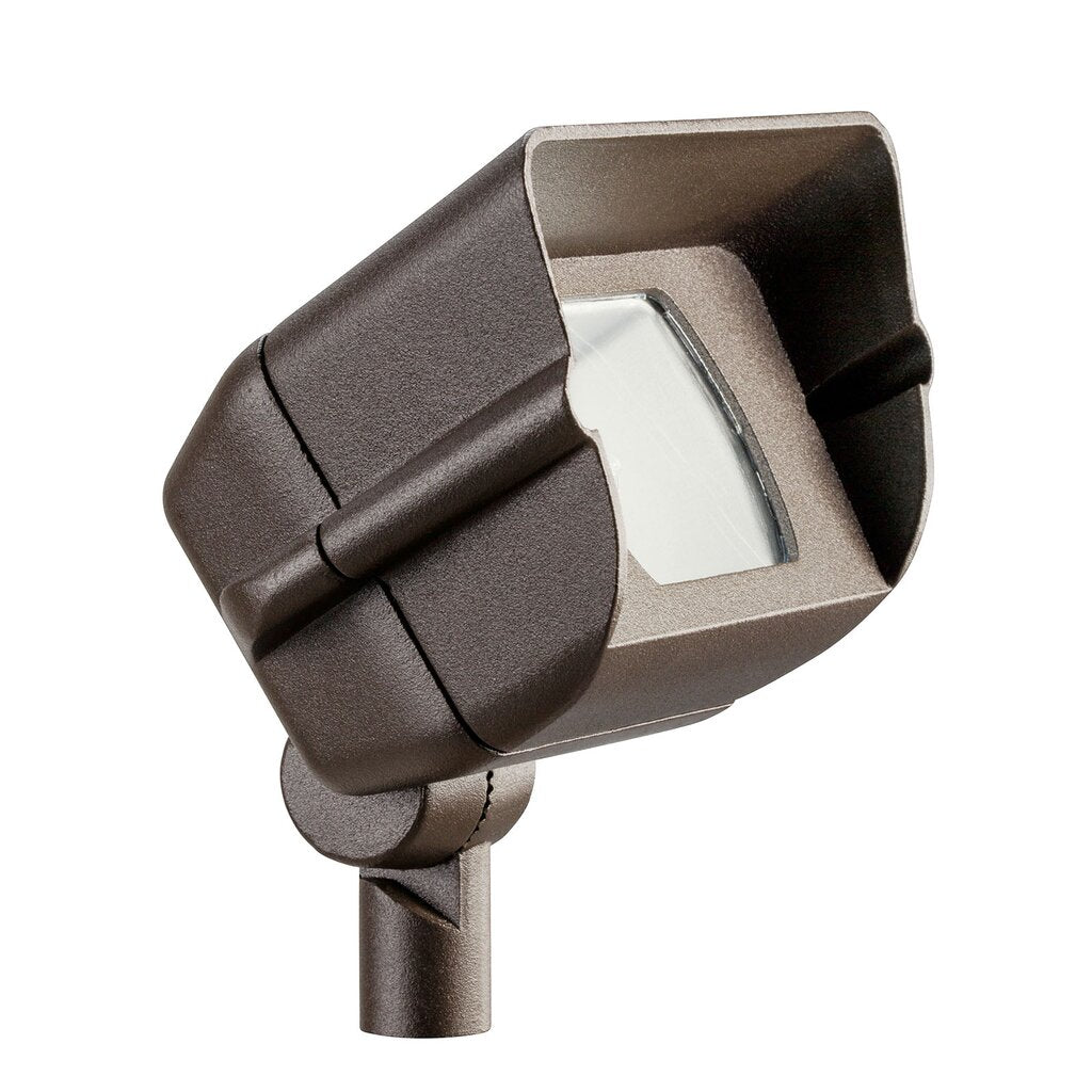 Kichler 15396AZT Fixture MINIATURE HOODED ADJUSTABLE WIDE FLOOD LIGHT