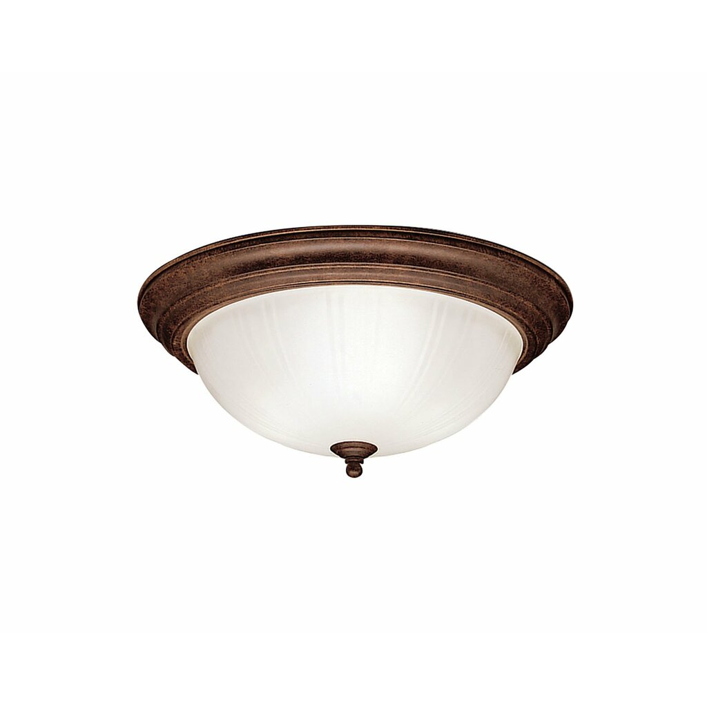 Kichler 8655TZ Fixture This Tannery Bronze Ceiling Light proves that