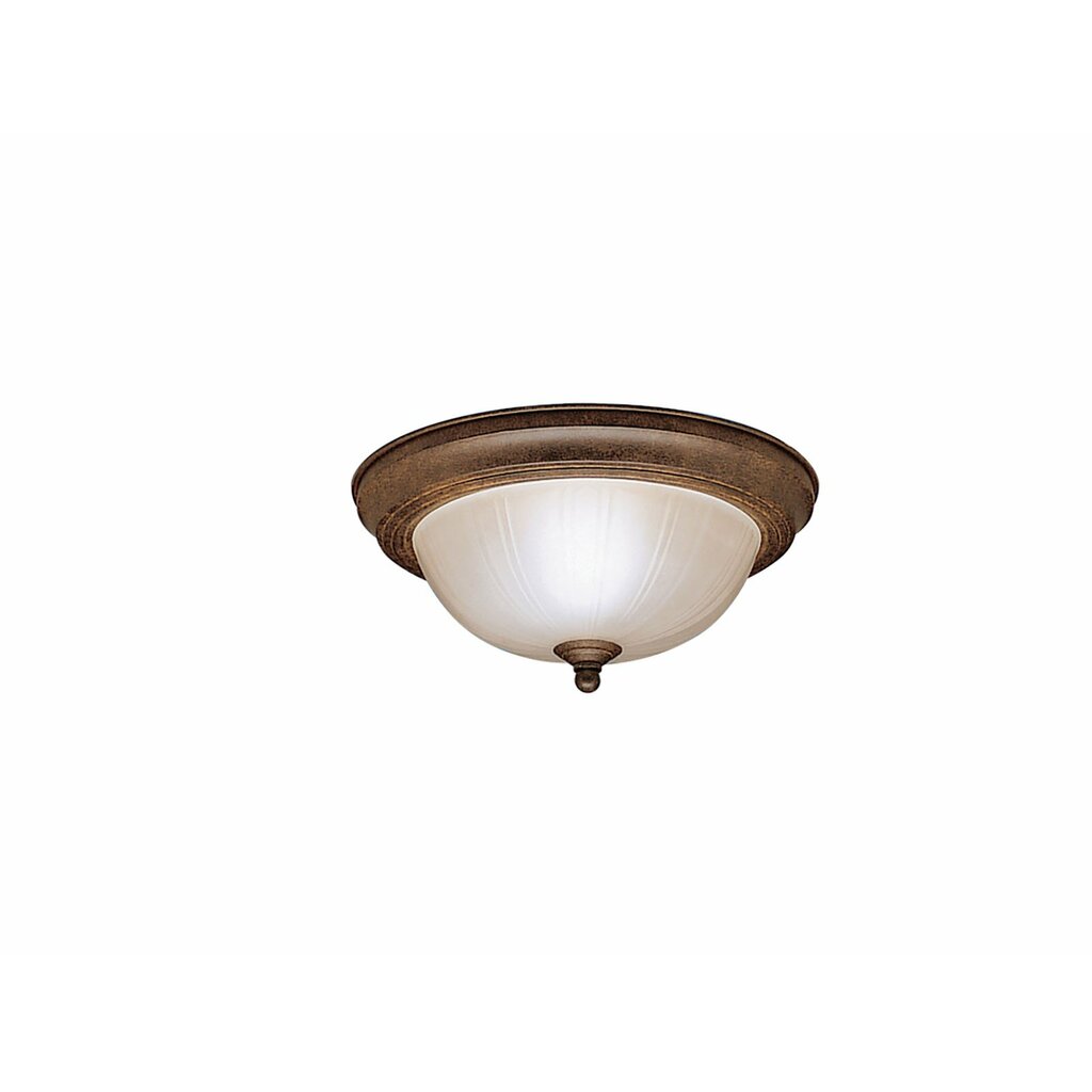 Kichler 8653TZ Fixture This Tannery Bronze Ceiling Light proves that