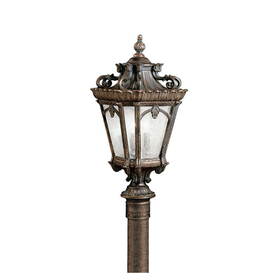 Kichler 9559LD Fixture This marvelous 4-light Tournai(TM) post lantern