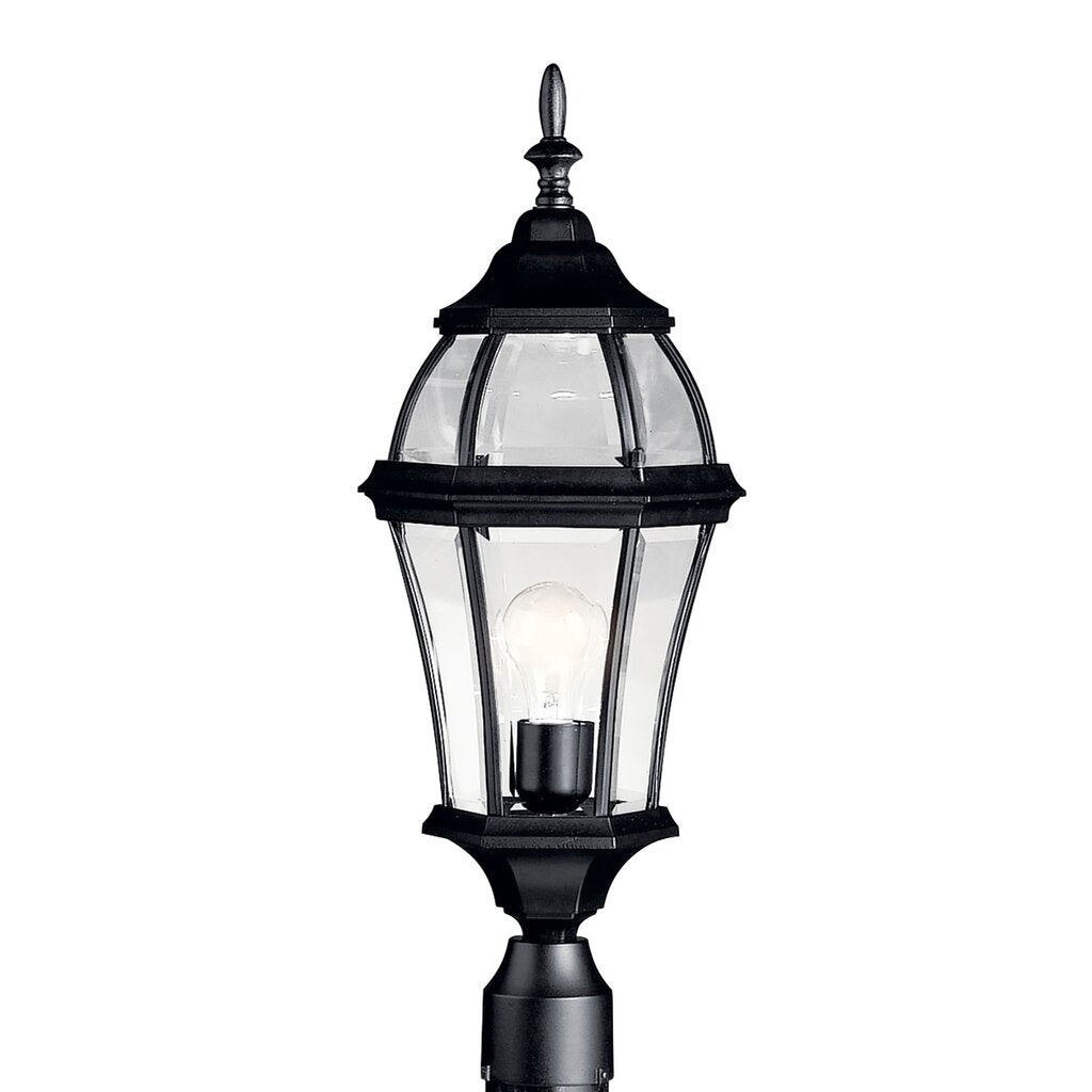 Kichler 9992BK Fixture The 15.25 inch 3 Light Flush Mount in Black