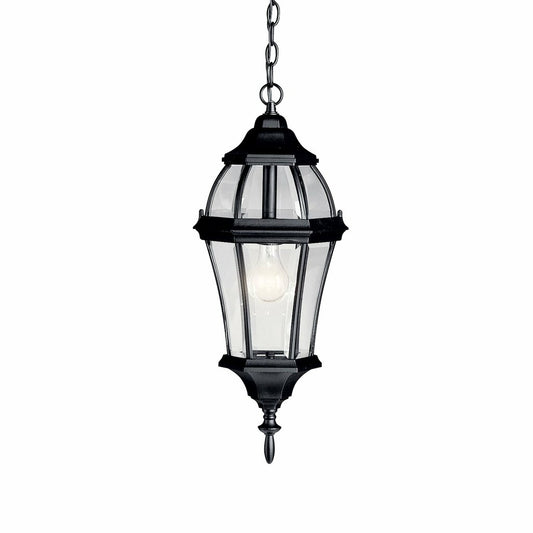 Kichler 9892BK Fixture The 15.25 inch 3 Light Flush Mount in Black