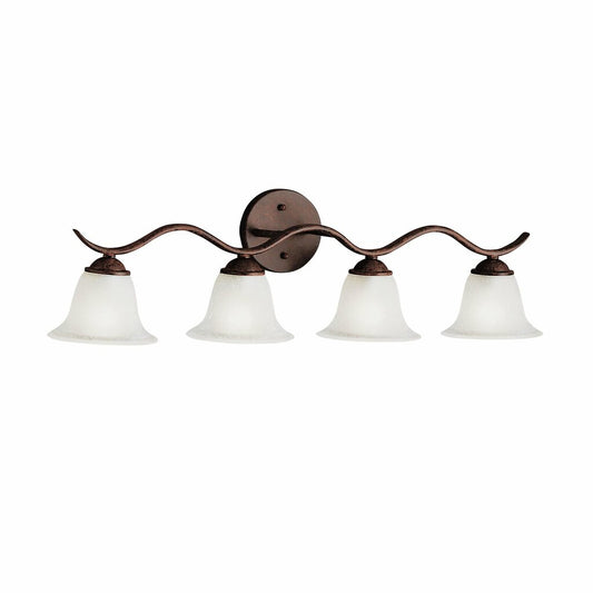 Kichler 6324TZ Fixture Bathe your bathroom in a wave of light with