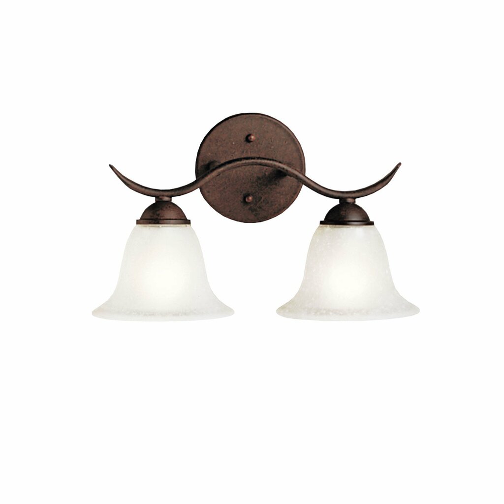 Kichler 6322TZ Fixture Bathe your bathroom in a wave of light with