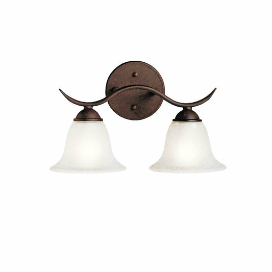 Kichler 6322TZ Fixture Bathe your bathroom in a wave of light with
