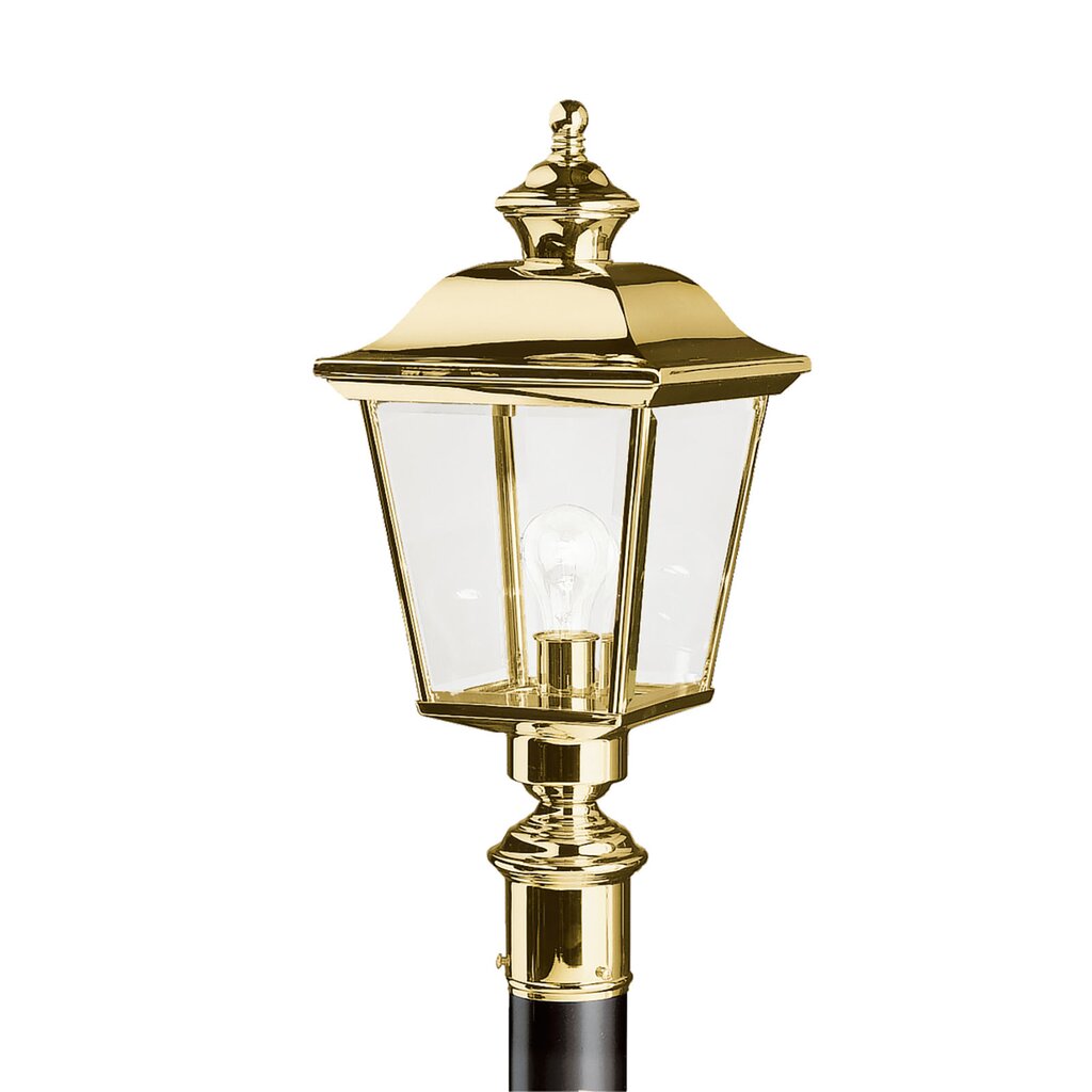 Kichler 9913PB Fixture The 15.25 inch 3 Light Flush Mount in Black