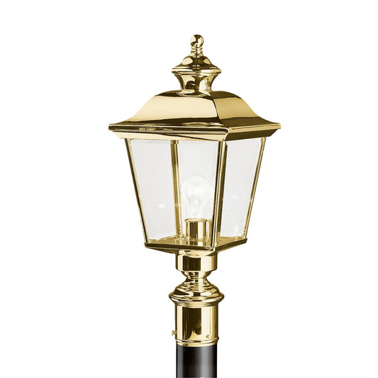 Kichler 9913PB Fixture The 15.25 inch 3 Light Flush Mount in Black