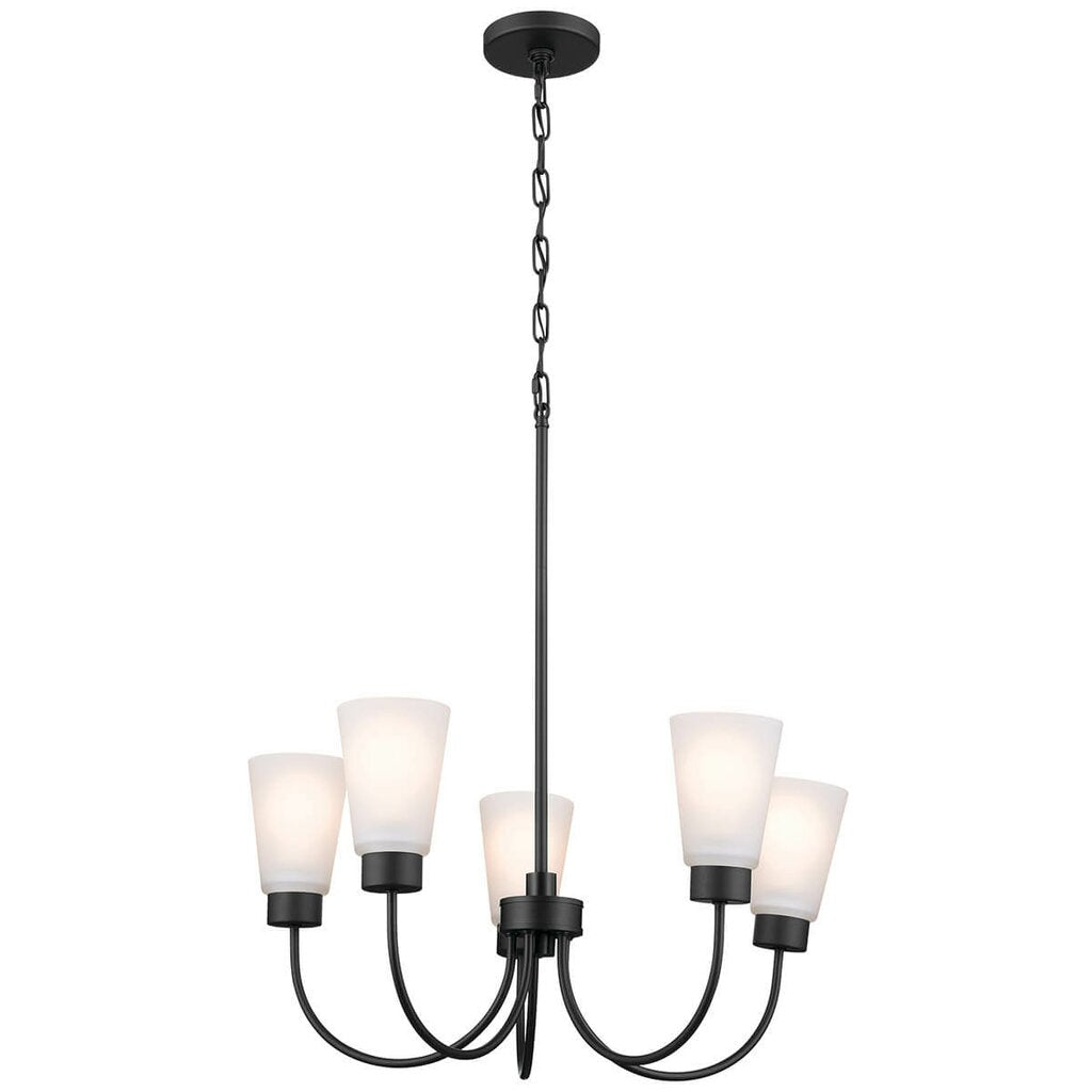 Kichler 52443BK Fixture Chandelier 5Lt