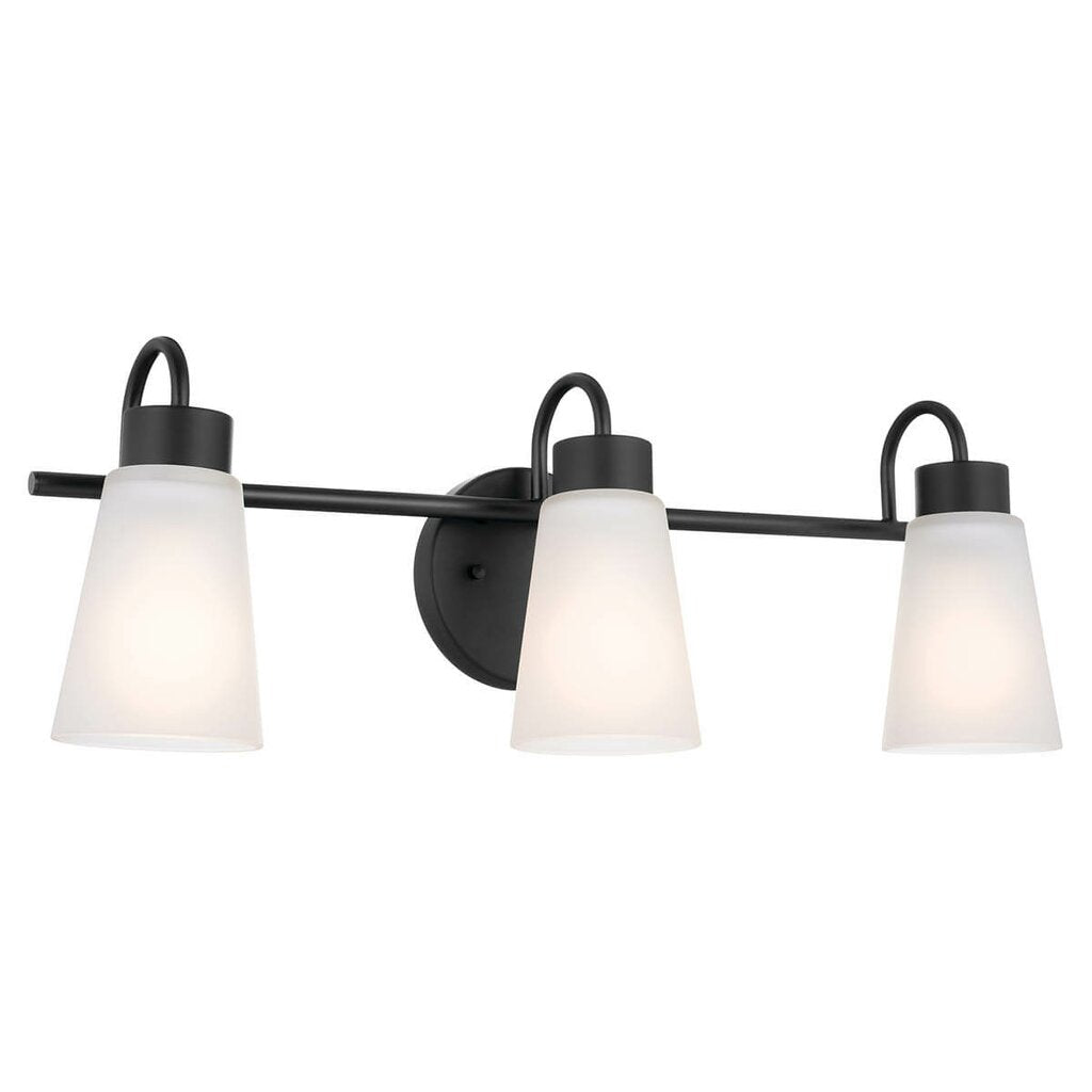 Kichler 55126BK Fixture Bath 3Lt