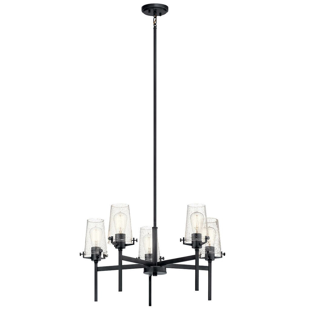 Kichler 43694BK Fixture Chandelier 5Lt
