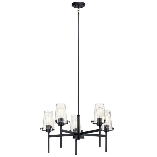 Kichler 43694BK Fixture Chandelier 5Lt