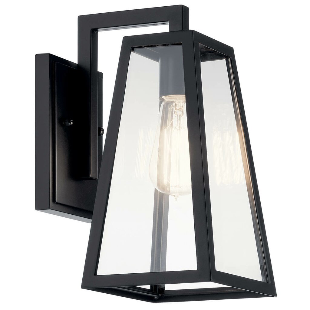 Kichler 49330BK Fixture Outdoor Wall 1Lt