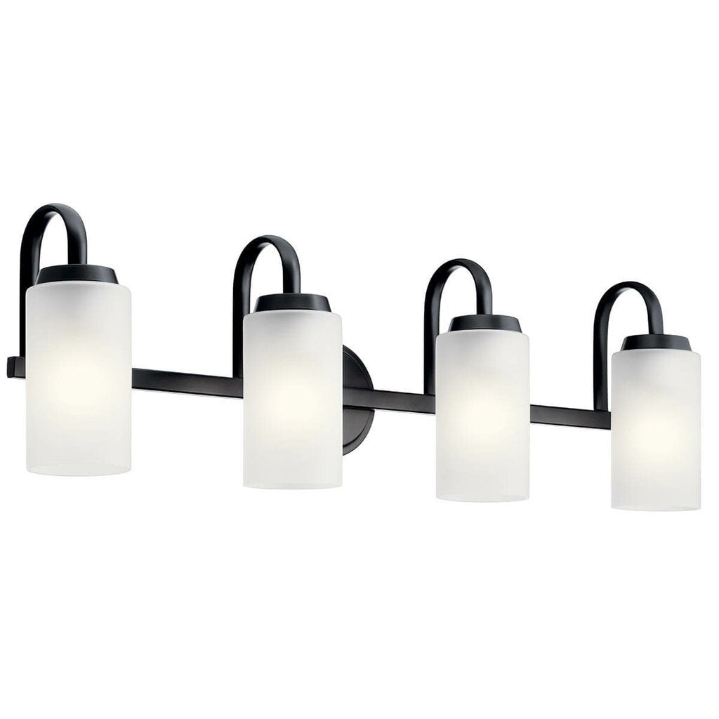 Kichler 55088BK Fixture Bath 4Lt