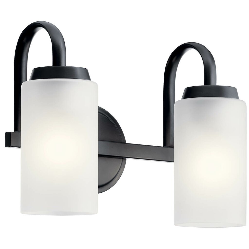 Kichler 55086BK Fixture Bath 2Lt