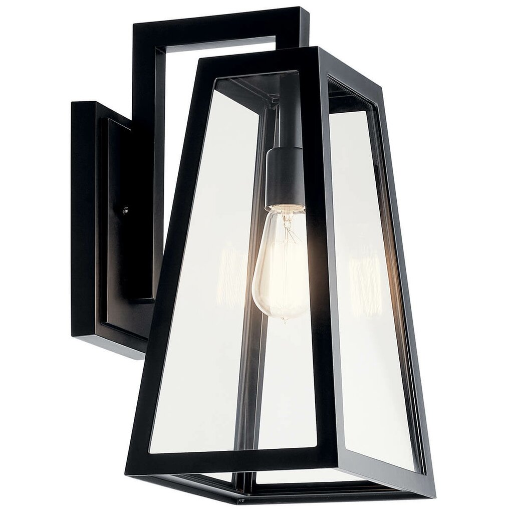 Kichler 49332BK Fixture Outdoor Wall 1Lt