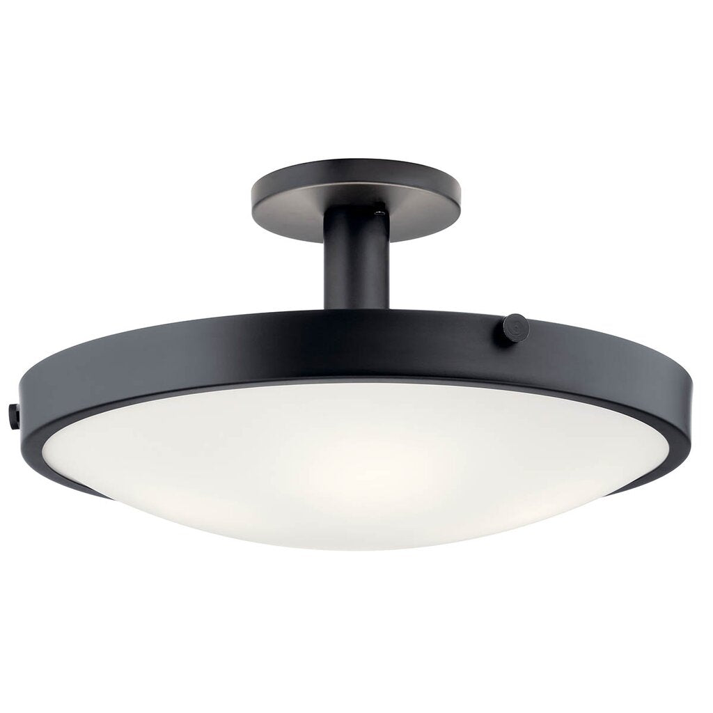 Kichler 42246BK Fixture Semi Flush 4Lt