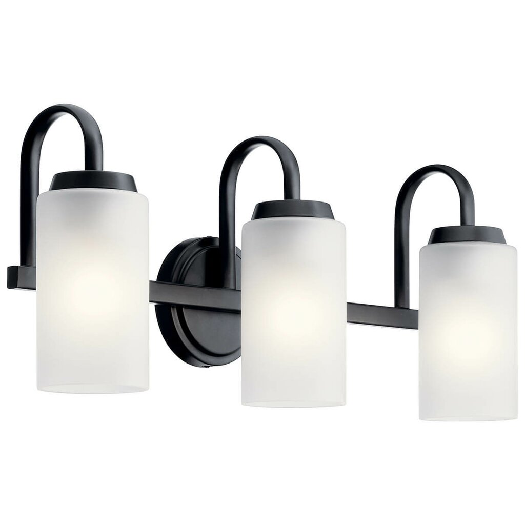 Kichler 55087BK Fixture Bath 3Lt