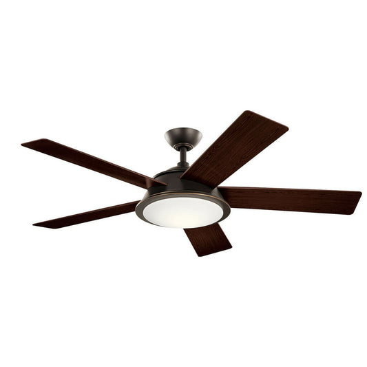 Kichler 310100OZ LED Fixture Verdi 56 inch Ceiling Fan features 5
