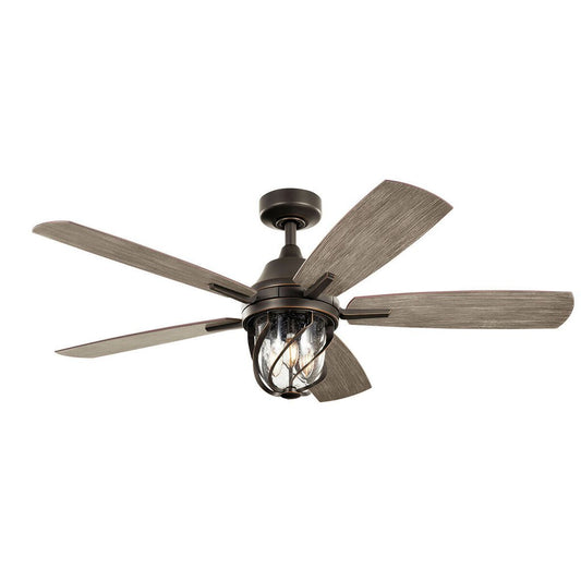 Kichler 310073OZ LED Fixture Lydra 52 inch Ceiling Fan features 5